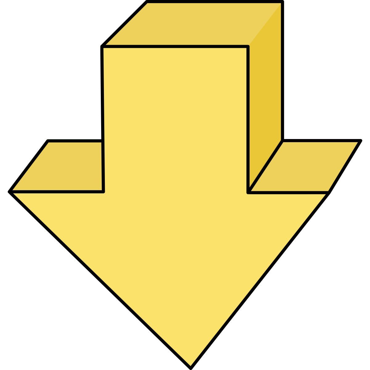 down arrow icon