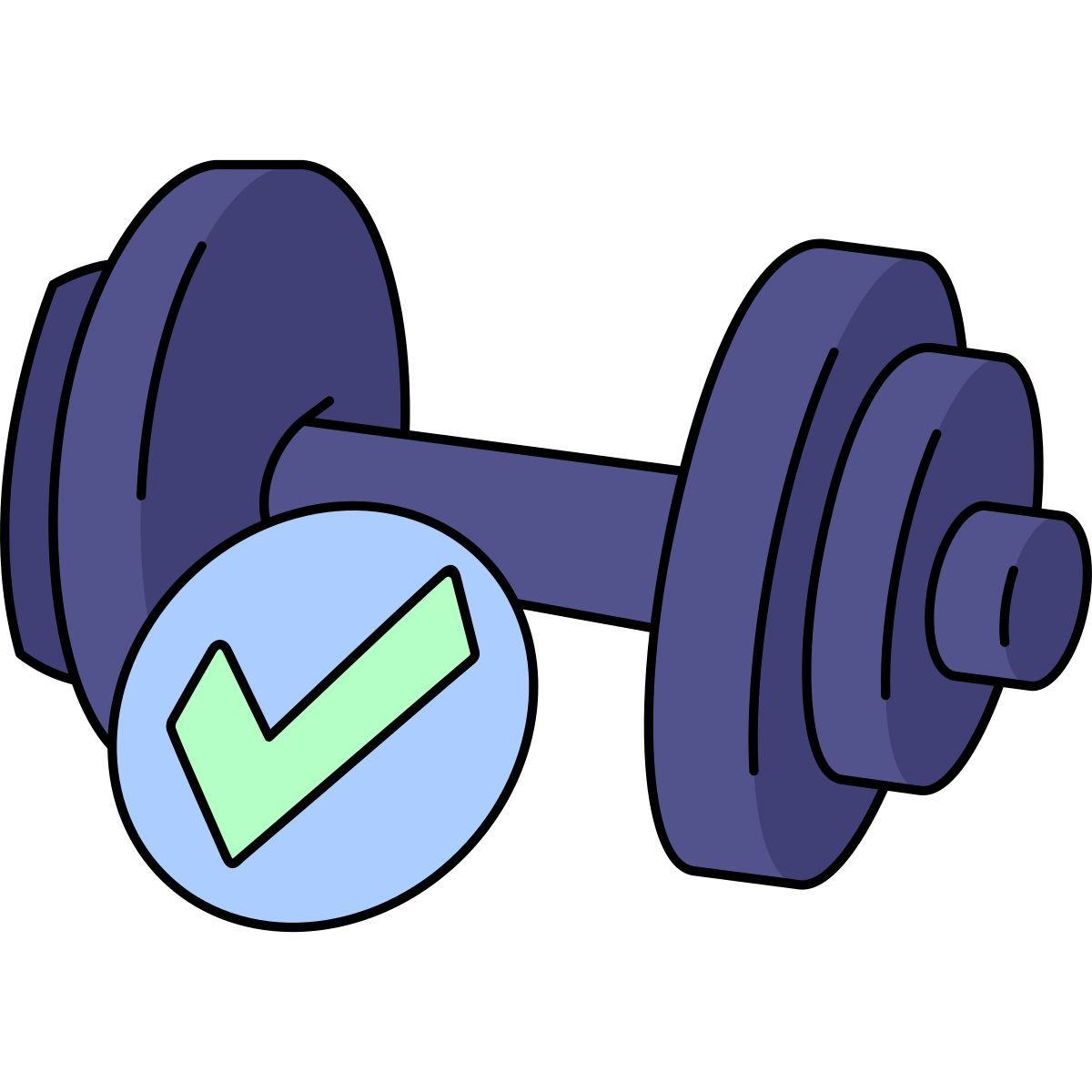 dumbbell icon