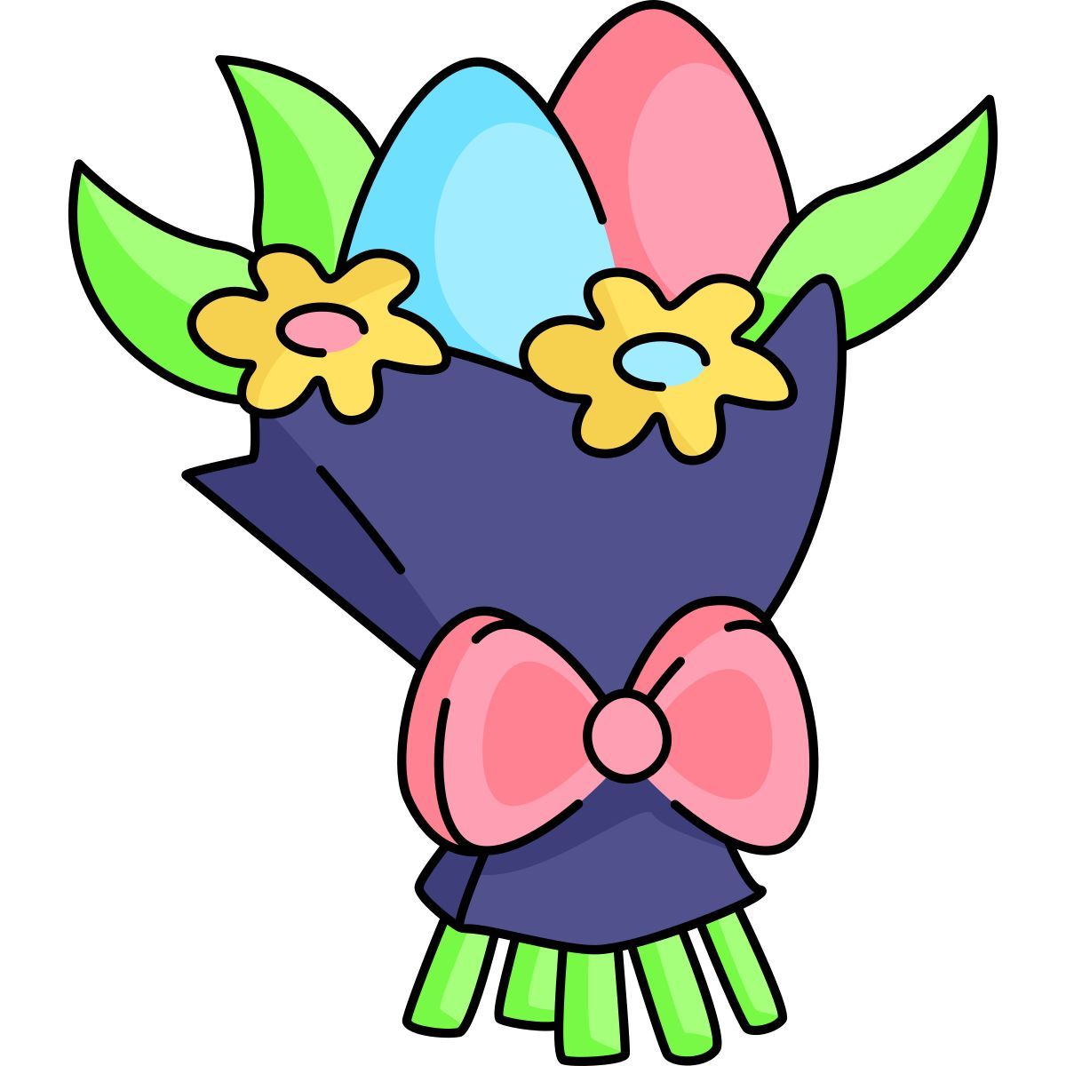easter bouquet icon