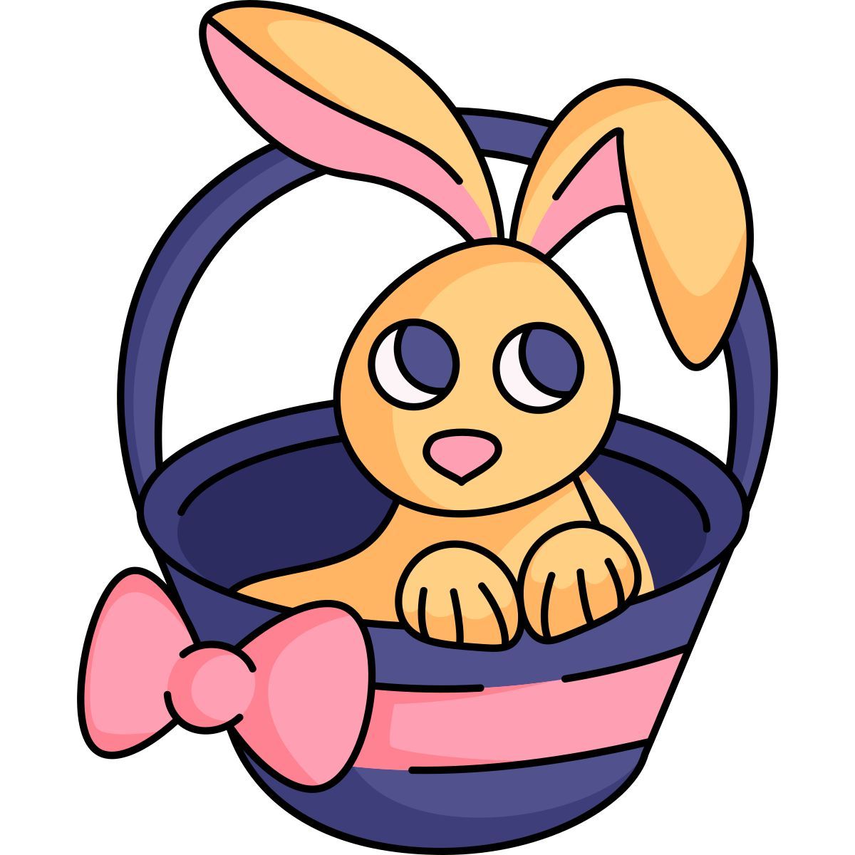easter bunny icon