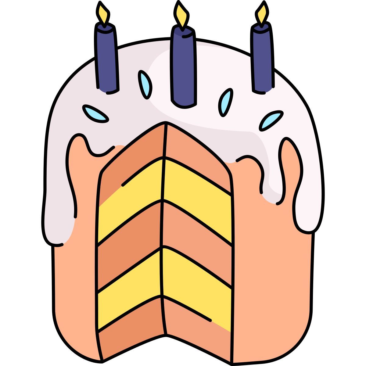 easter cake icon