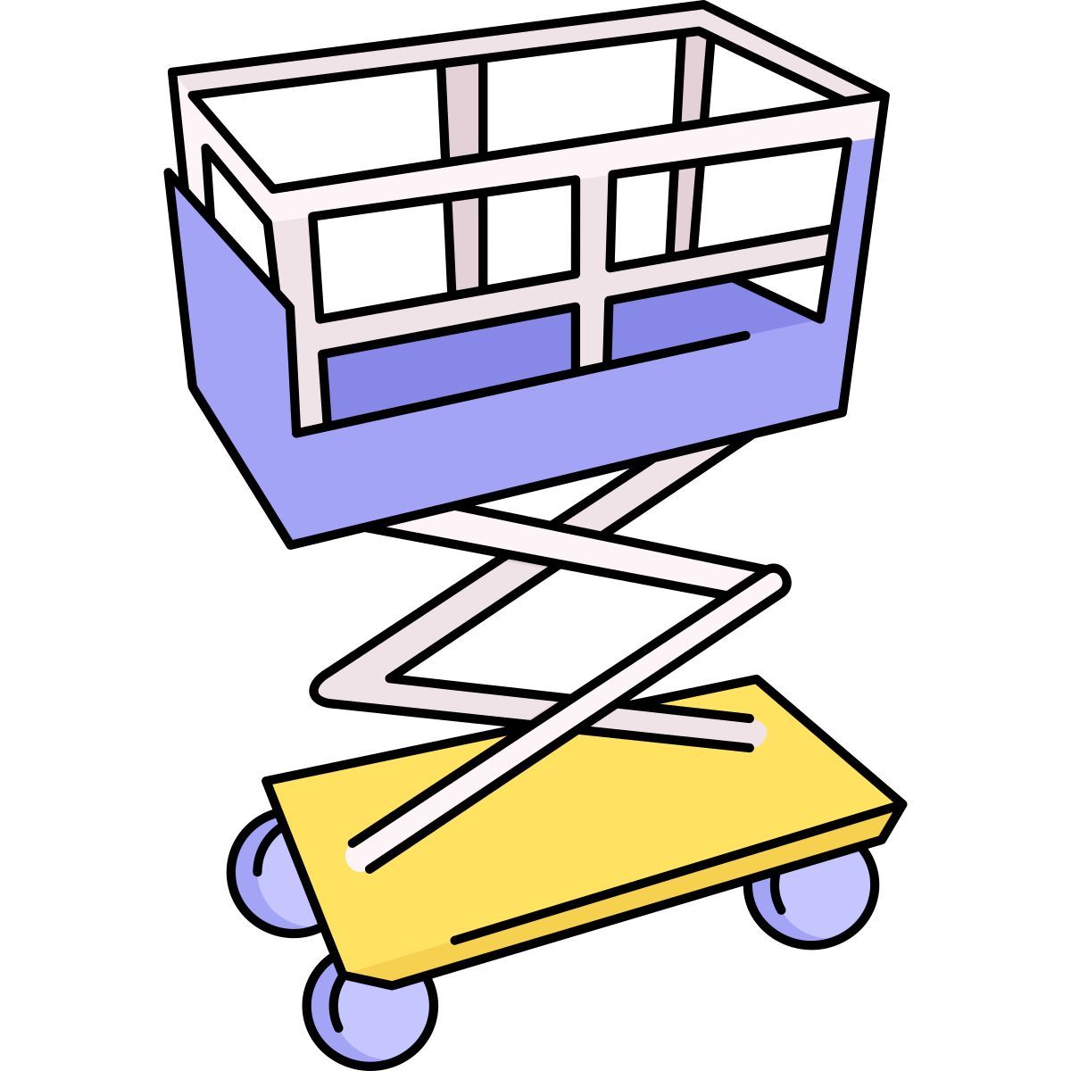 scissor lift icon