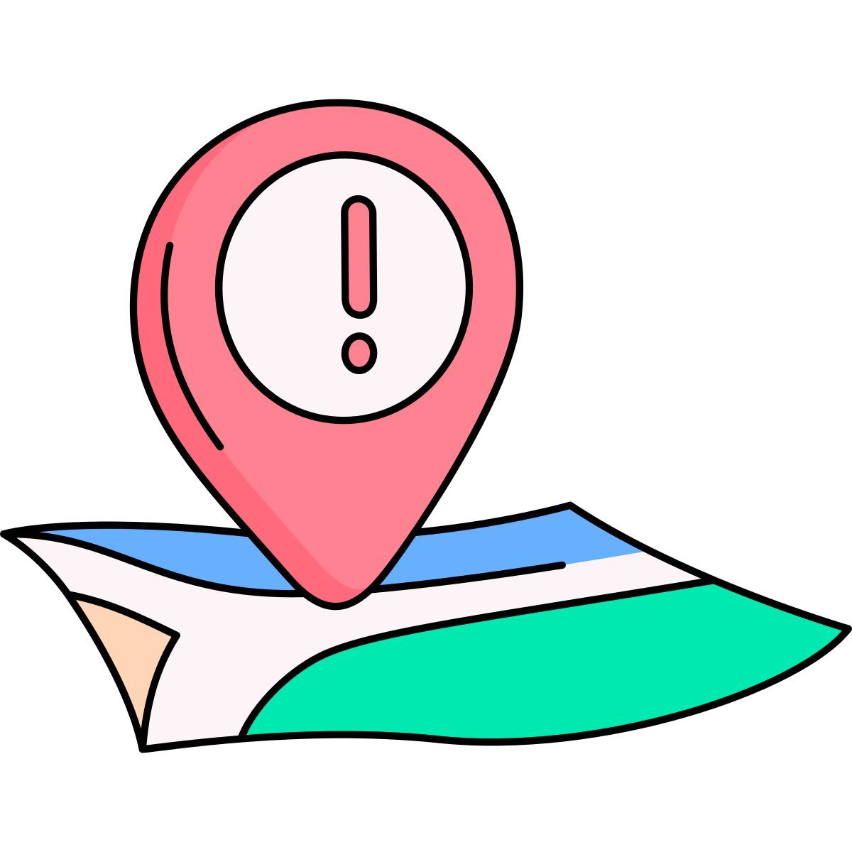 wrong location icon
