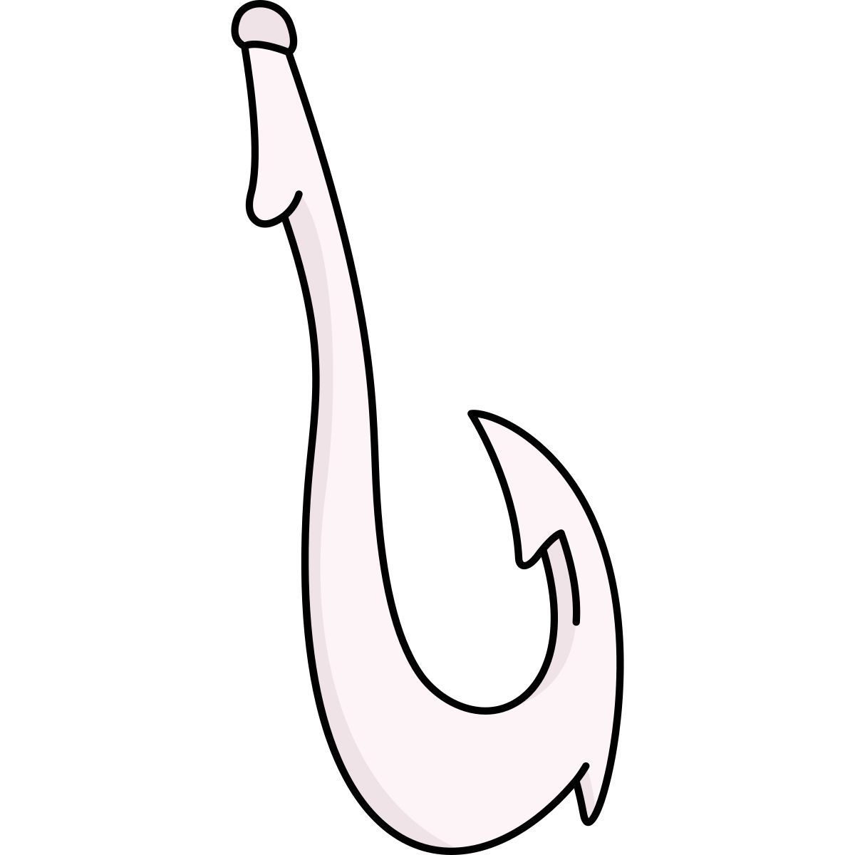 fish hook icon