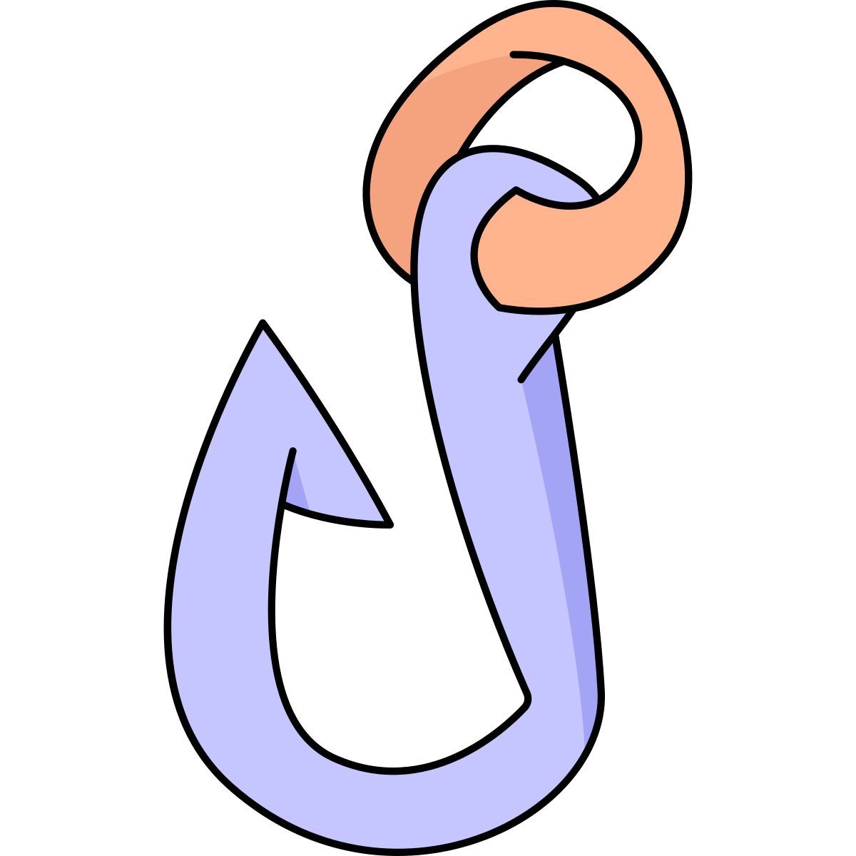 fish hook icon