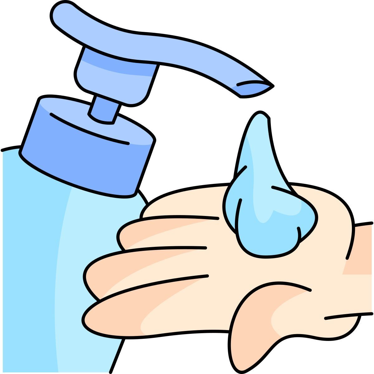 hand sanitizer icon