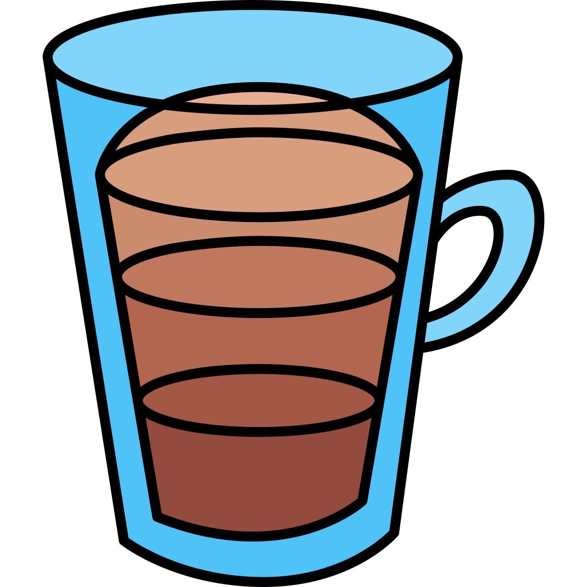 latte macchiato icon