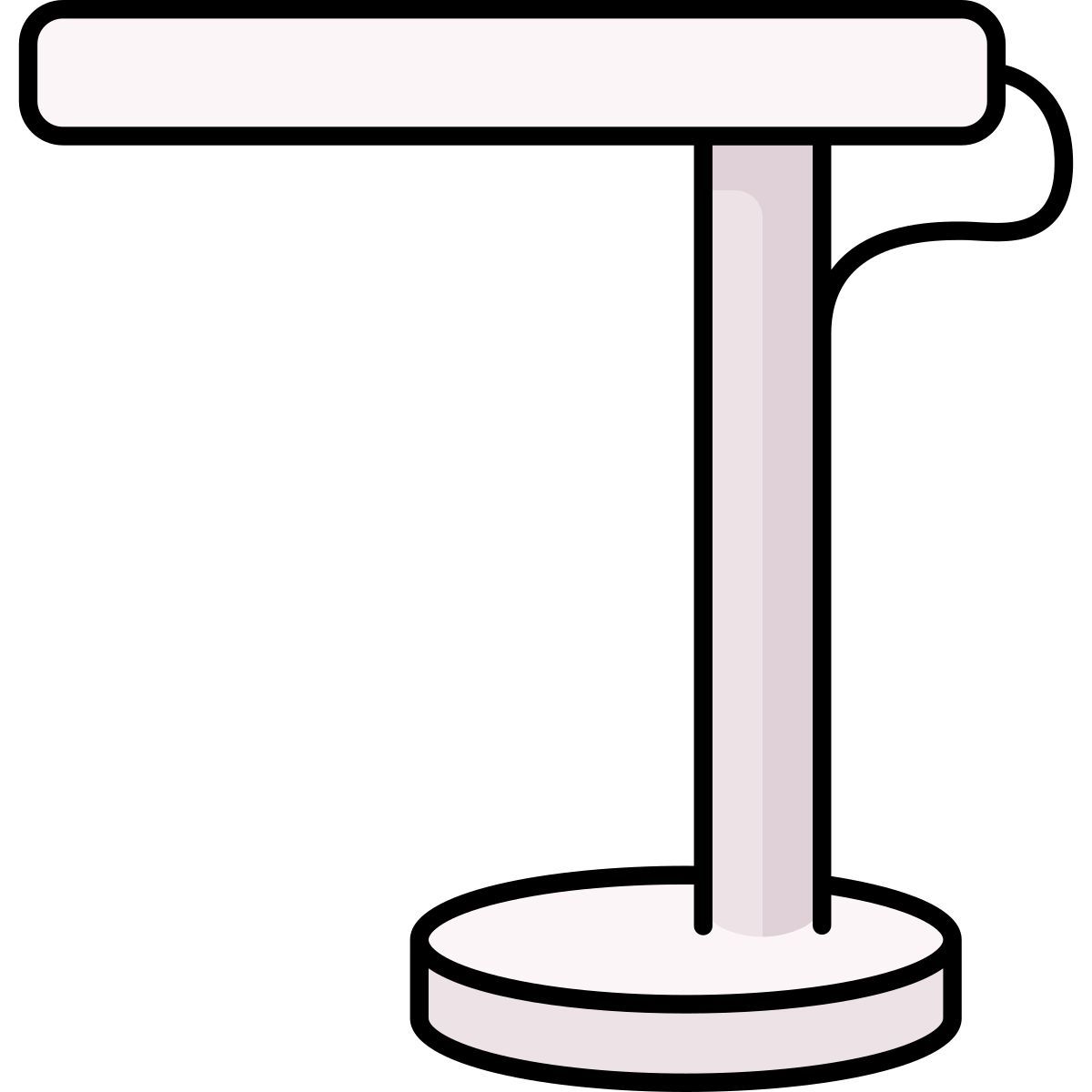 desk lamp icon