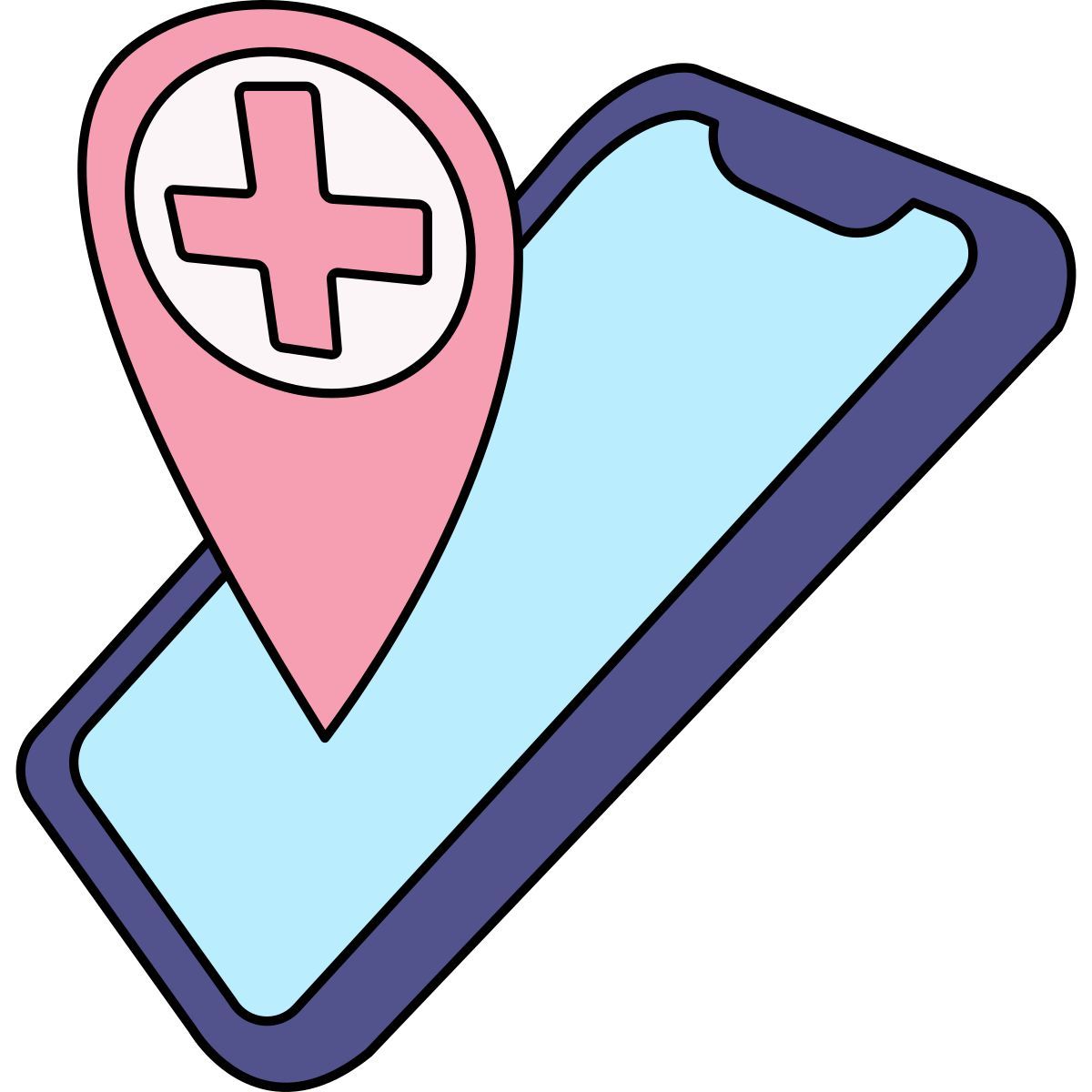 hospital location icon