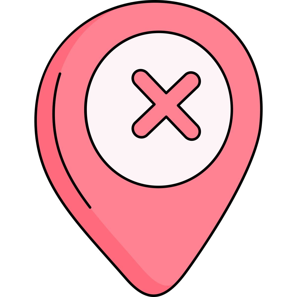 wrong location icon