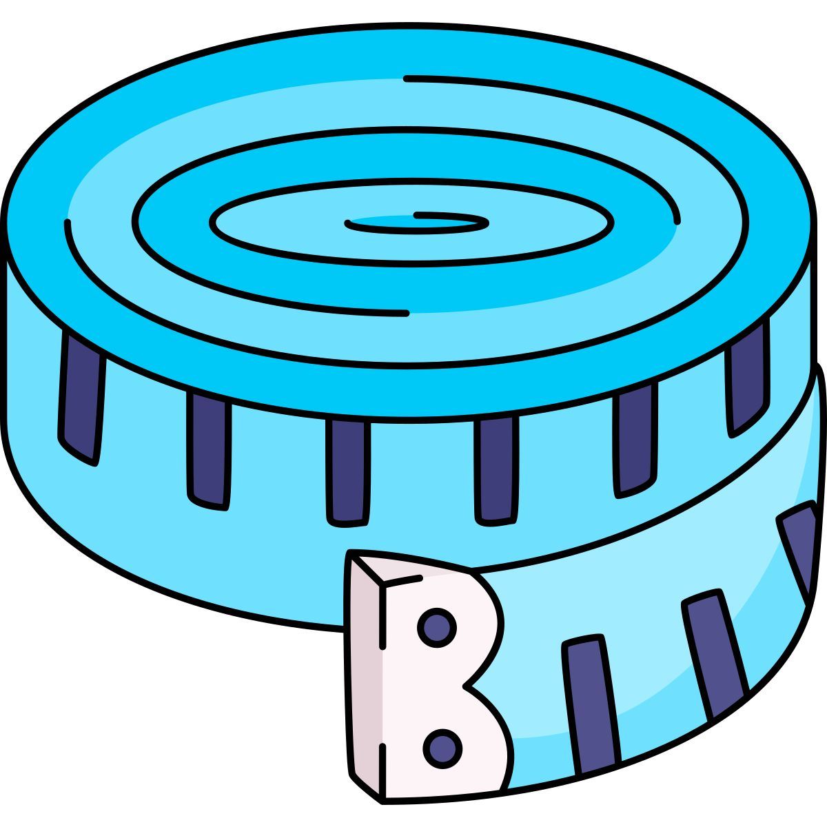 measuring tape icon