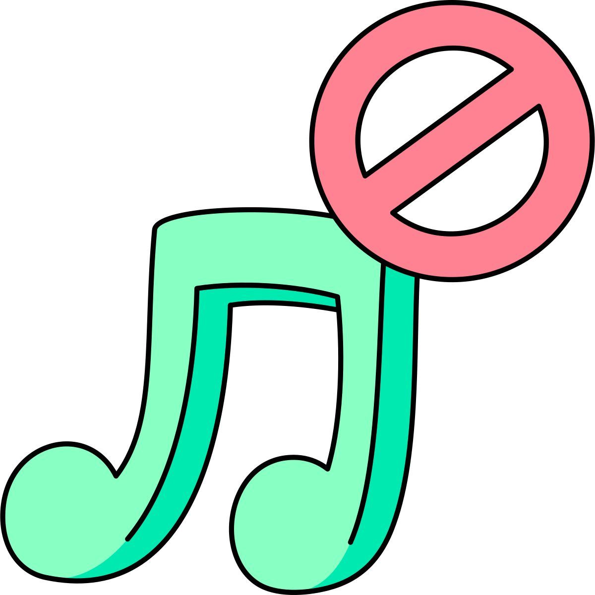 no music icon