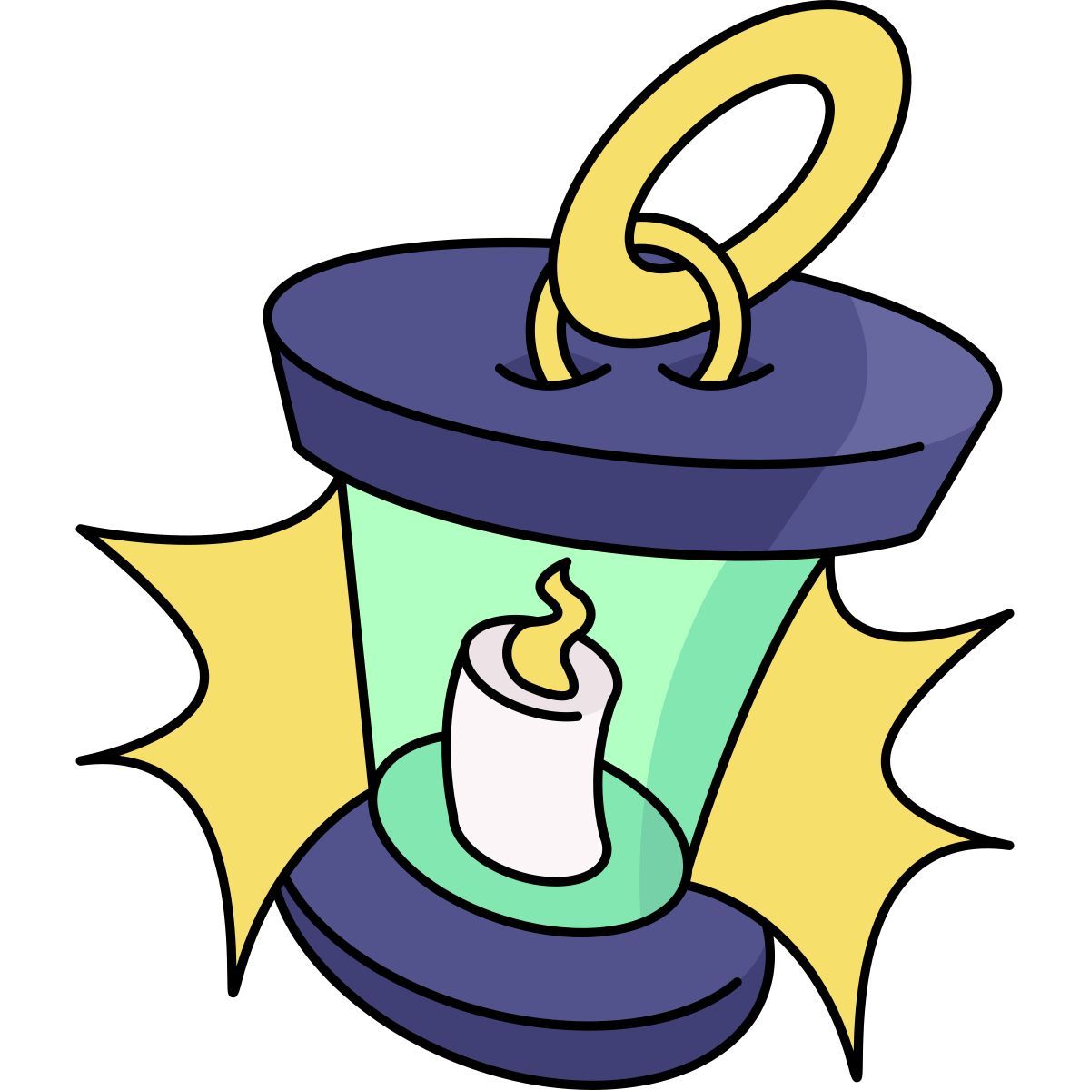oil lamp icon