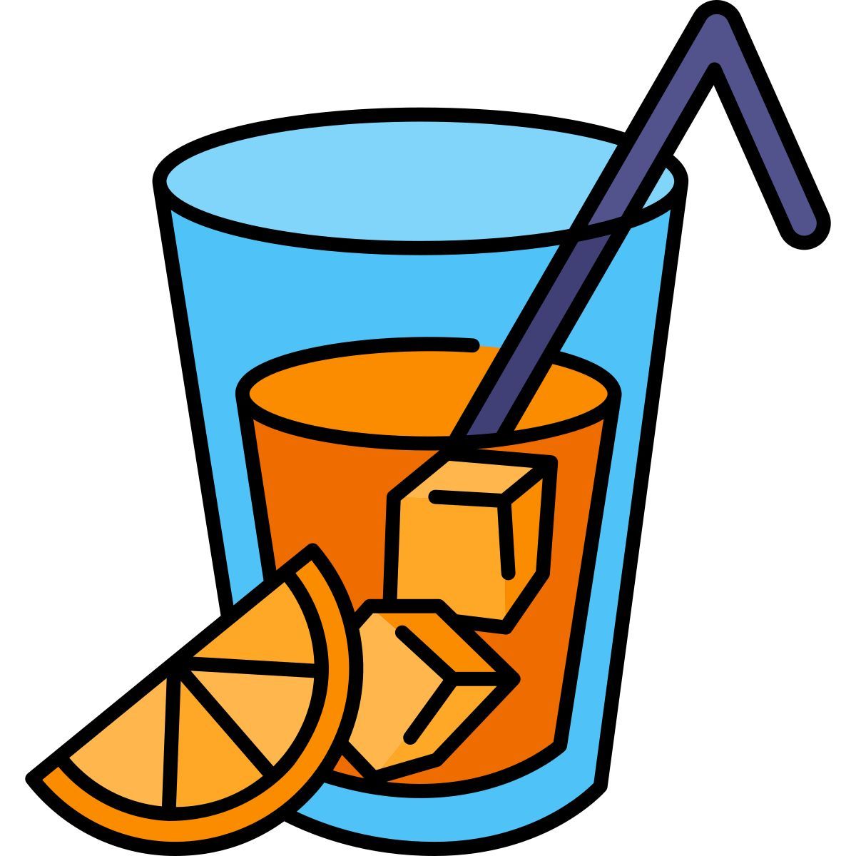 orange juice icon