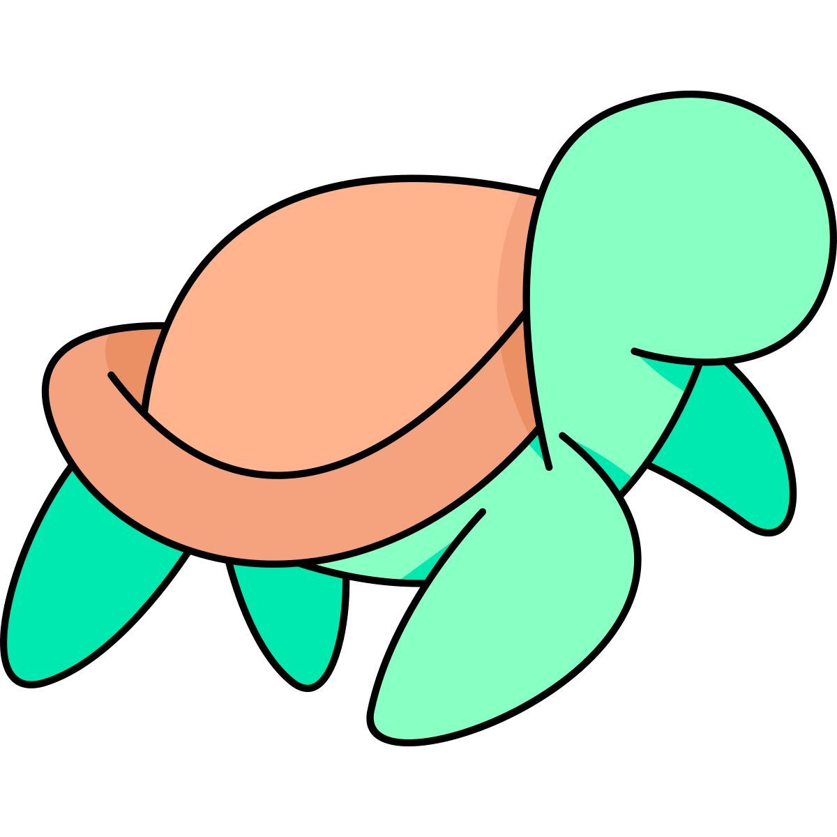 sea turtle icon