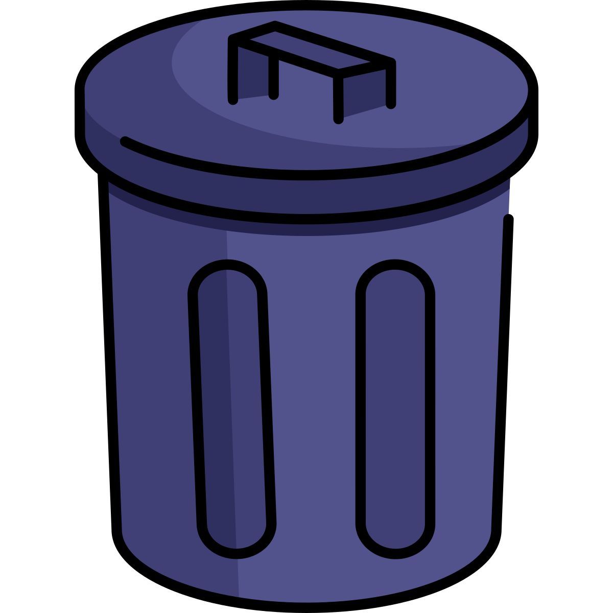 trash bin icon