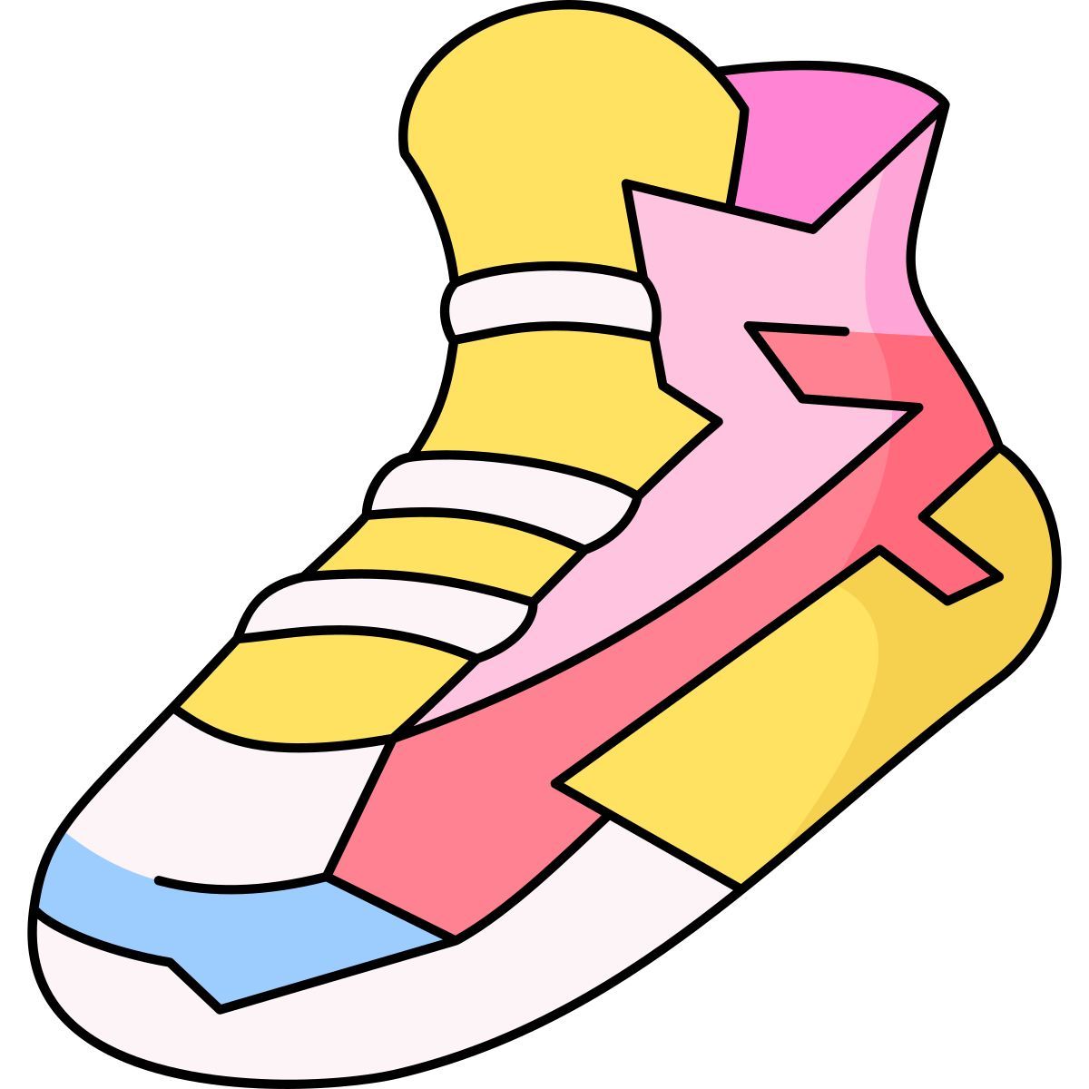 ungewöhnlicher jogger icon