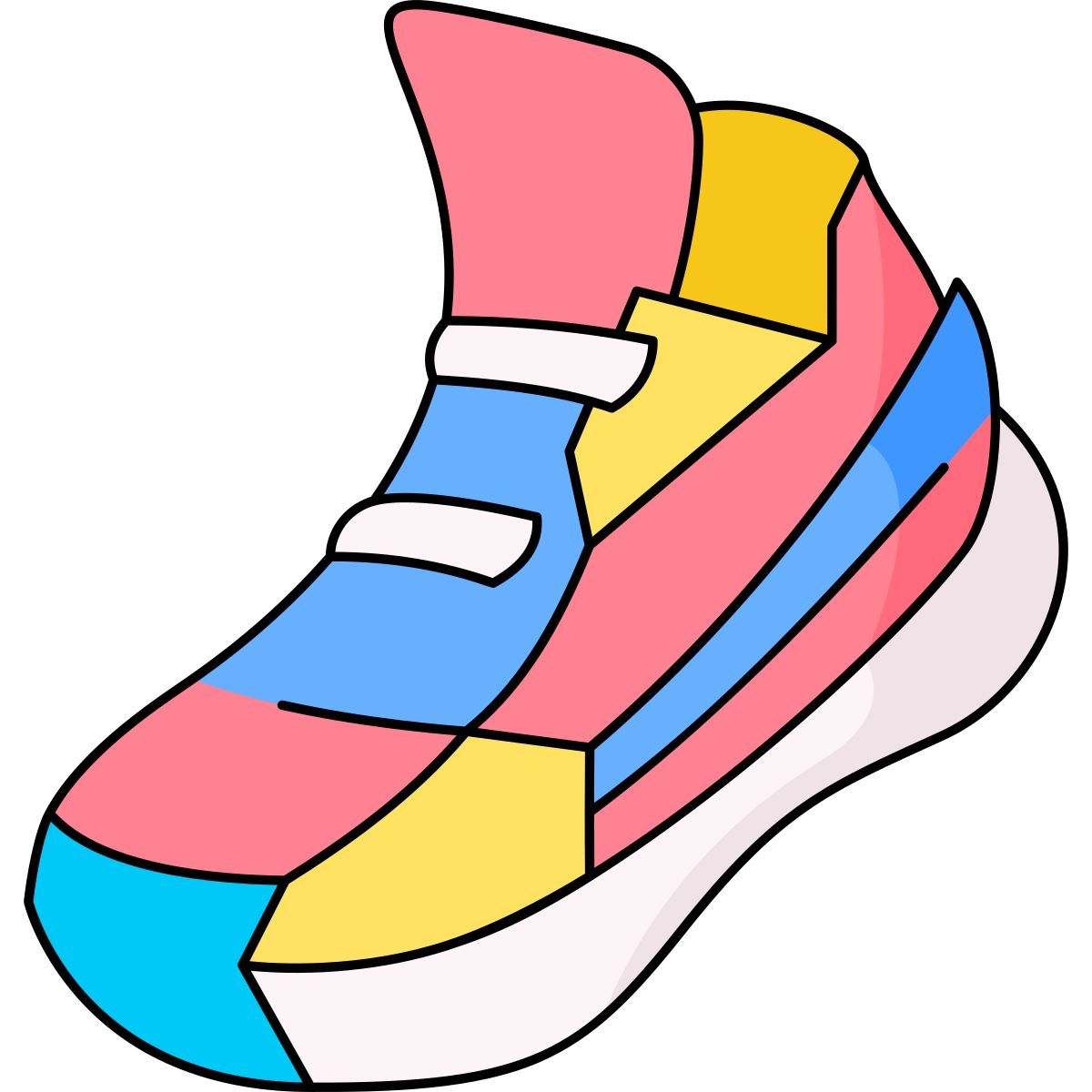 ungewöhnlicher jogger icon