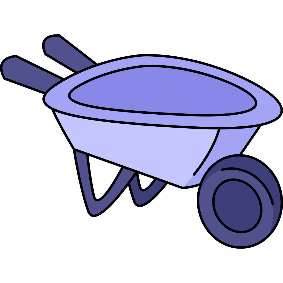 wheel barrow icon