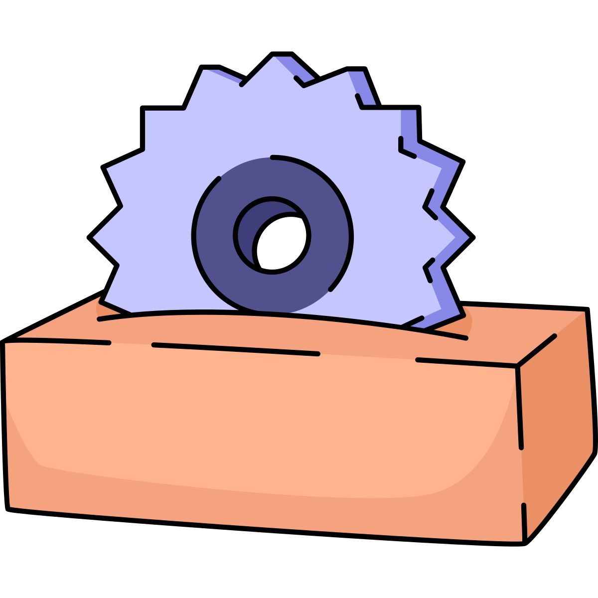wheel saw icon