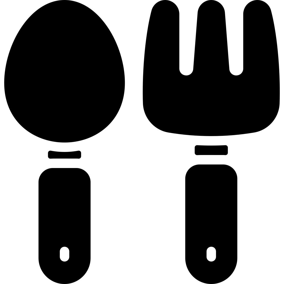 baby cutlery icon