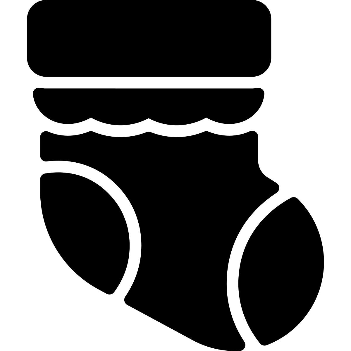 baby socks icon