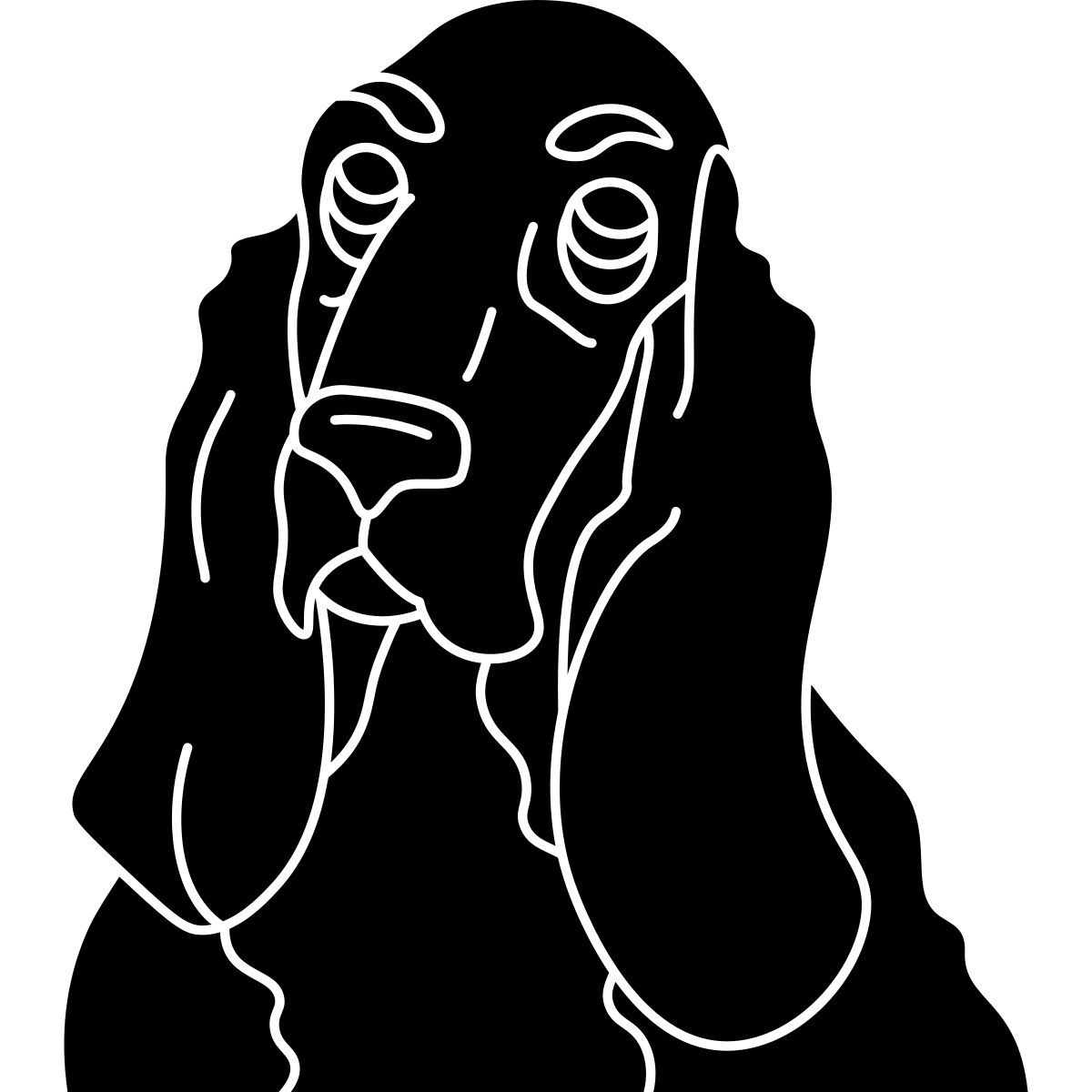 basset hound icon