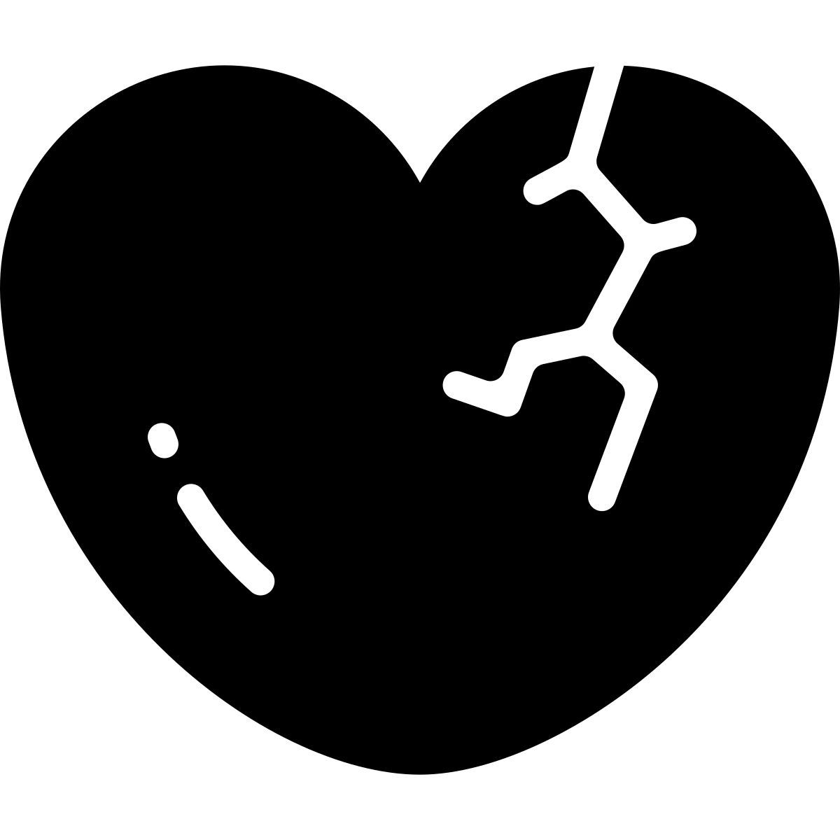 broken heart icon