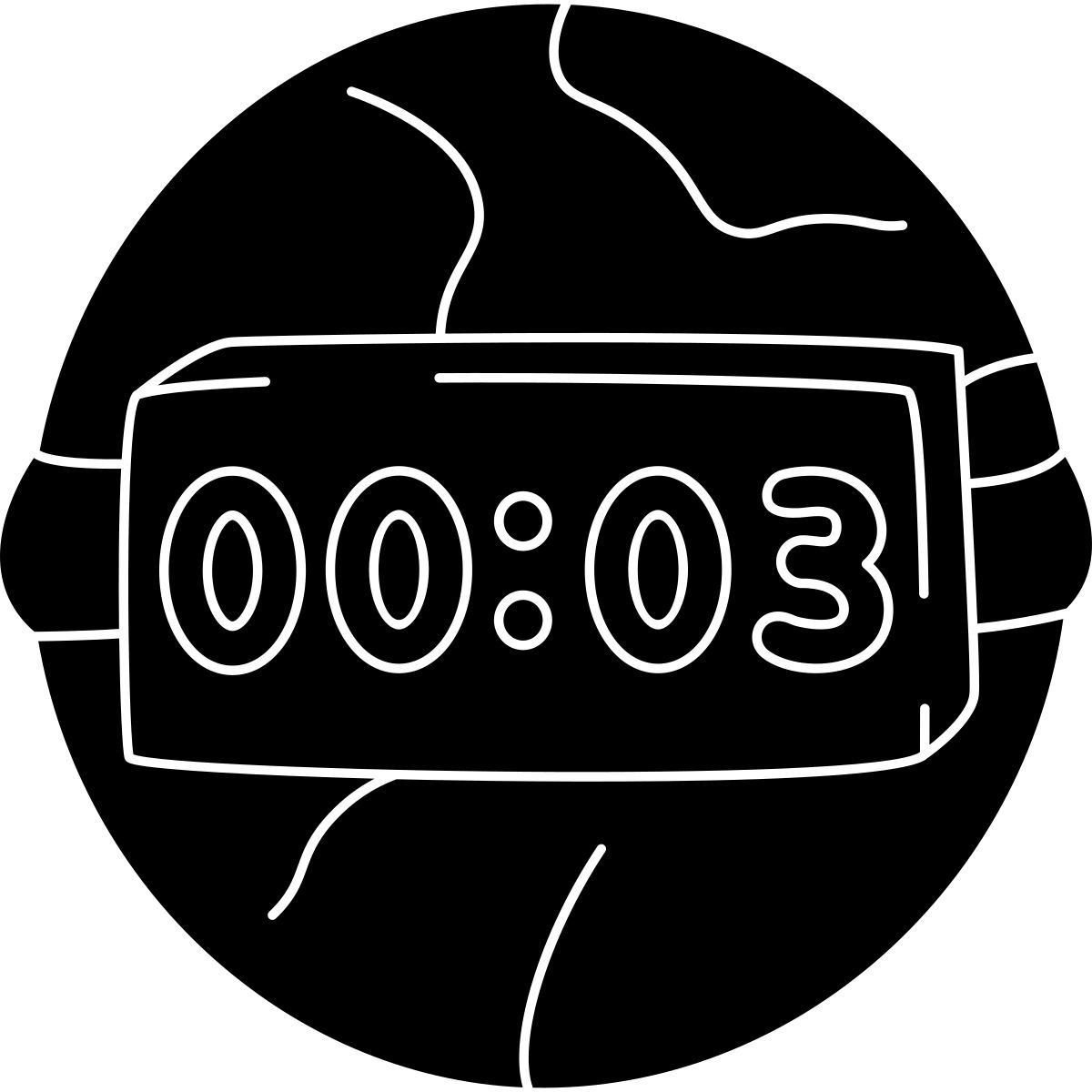 external countdown earth hour vitaliy gorbachev fill vitaly gorbachev icon