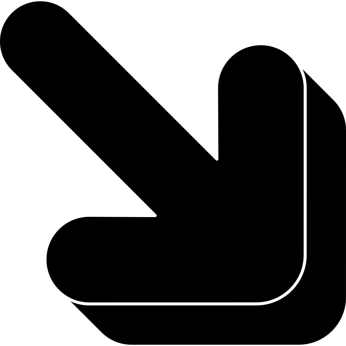 diagonal arrow icon
