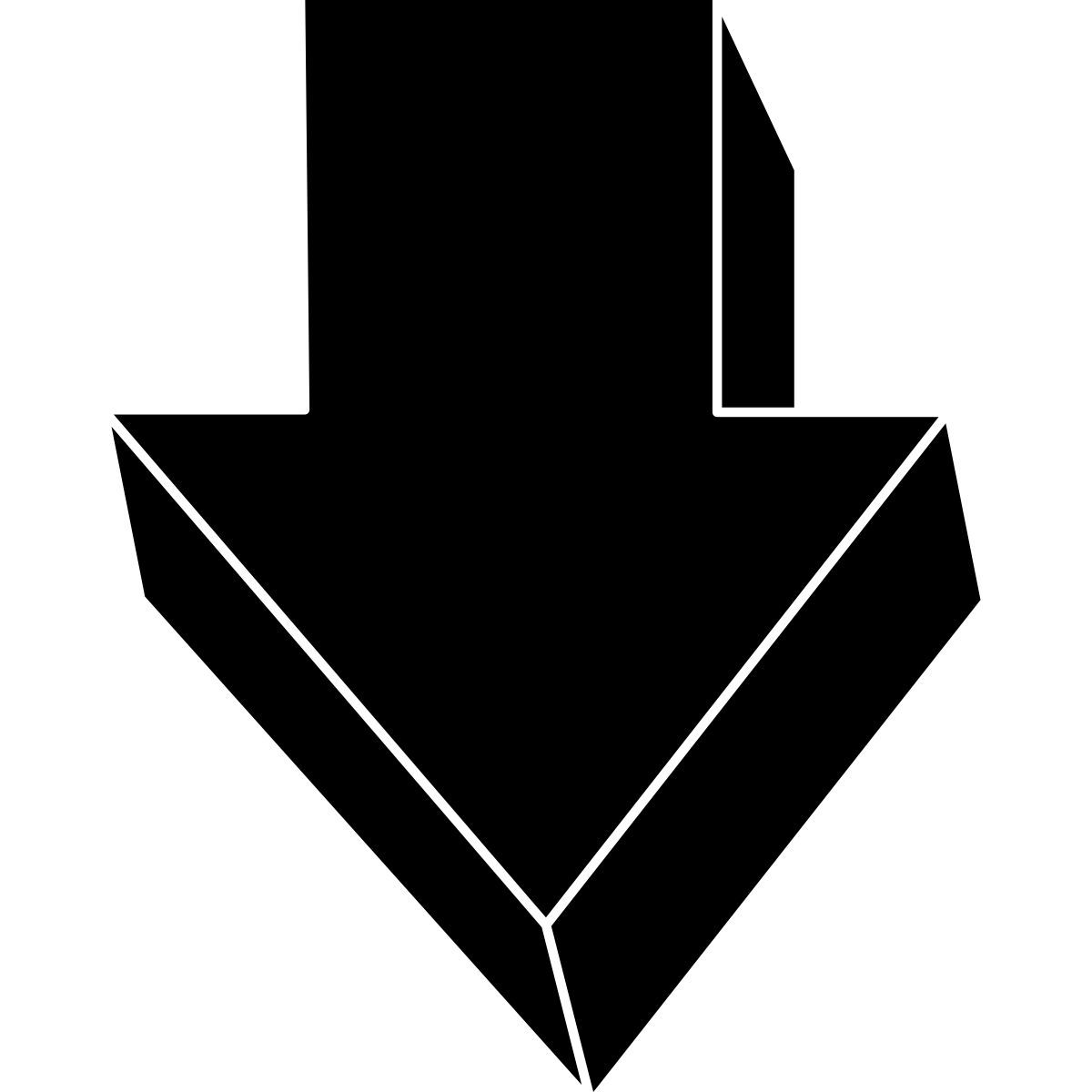 down arrow icon