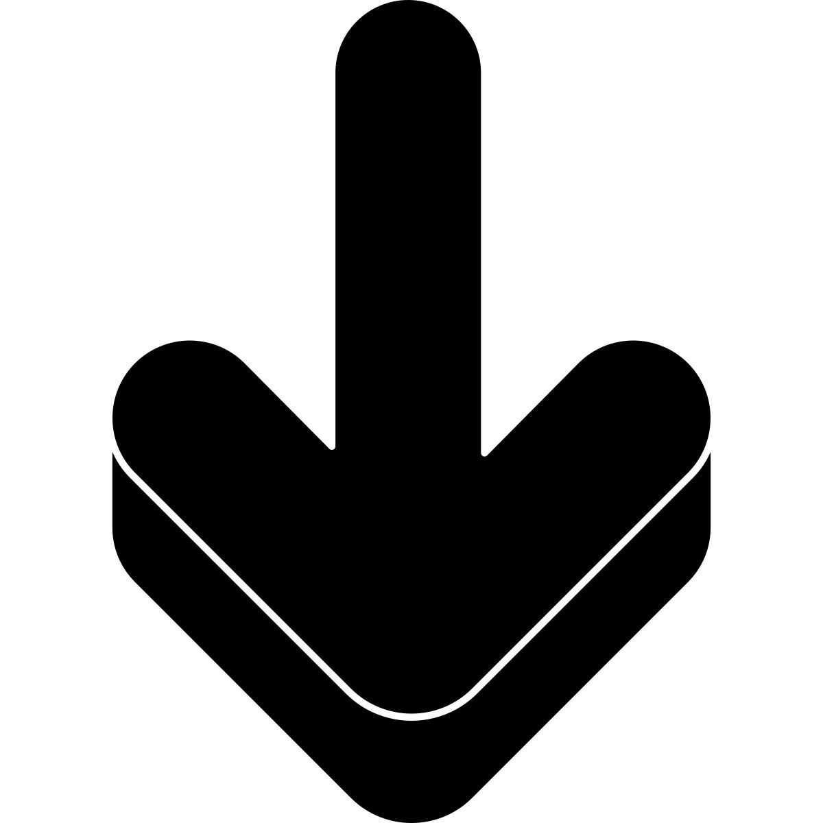 down arrow icon