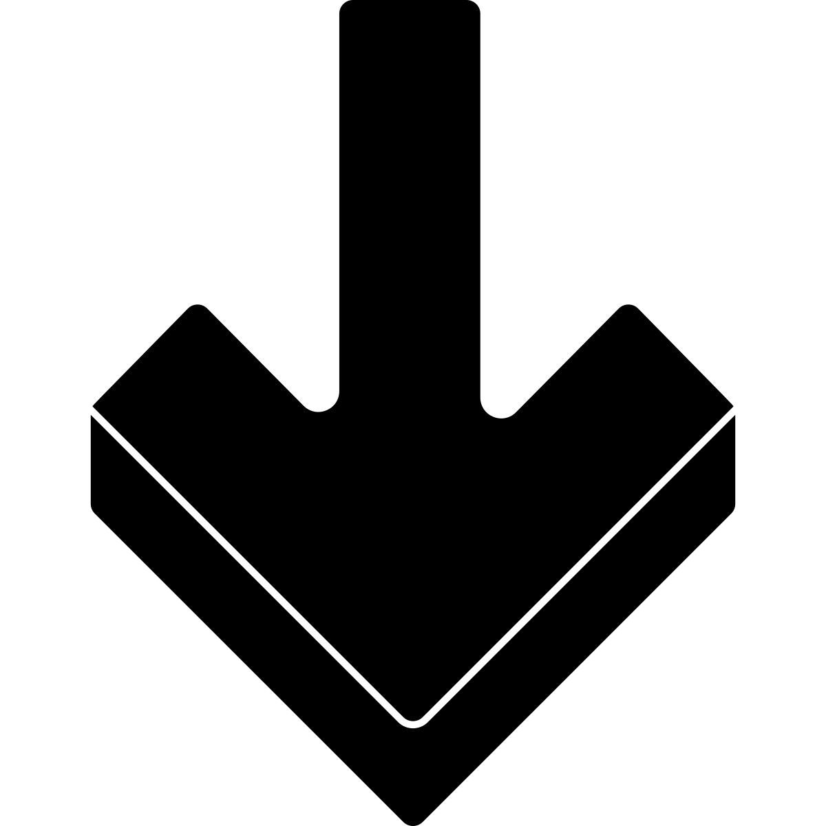 down arrow icon