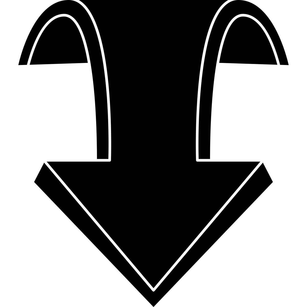 down arrow icon