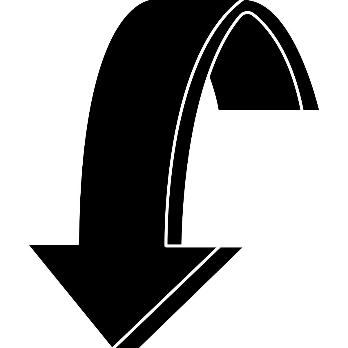 down arrow icon