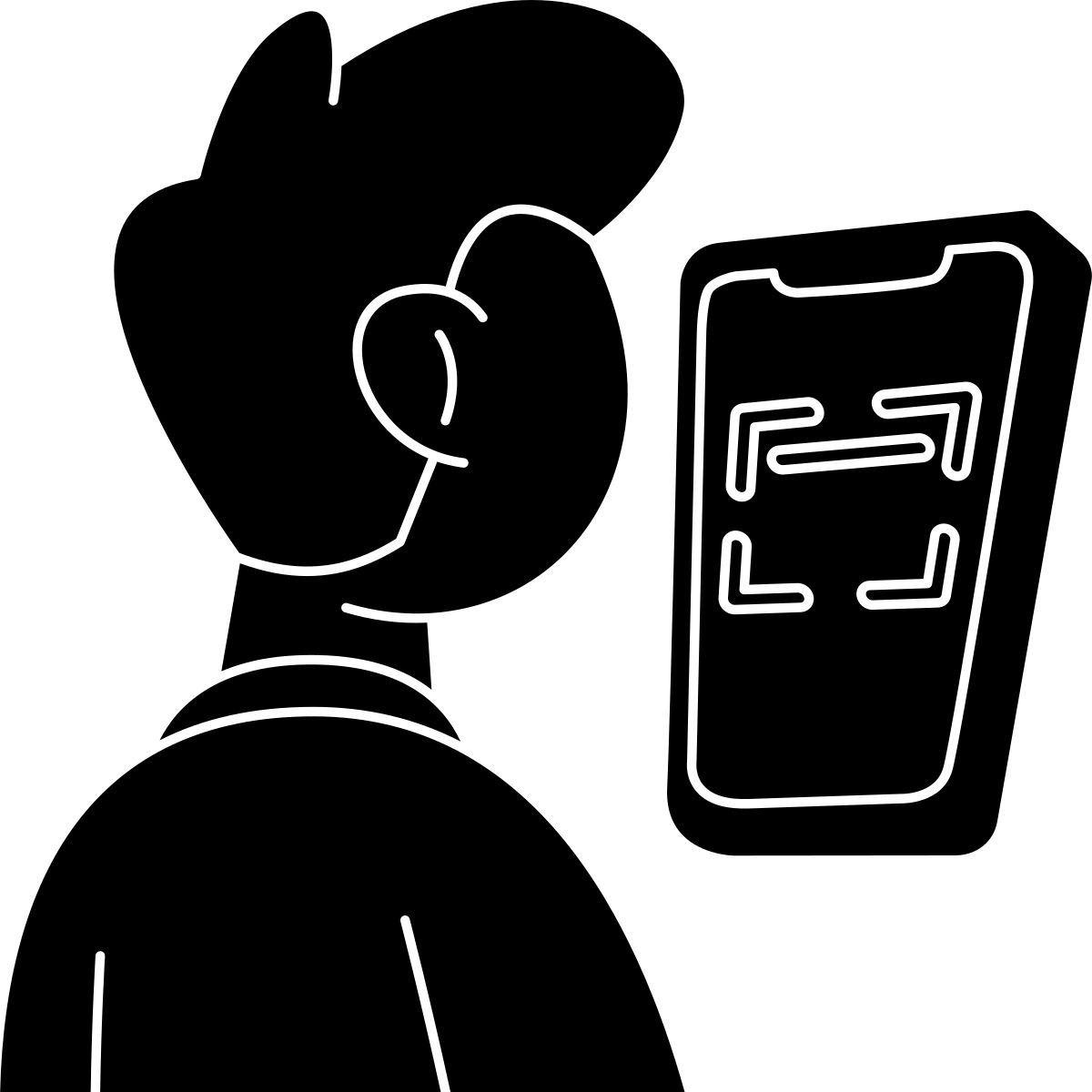 face scan icon