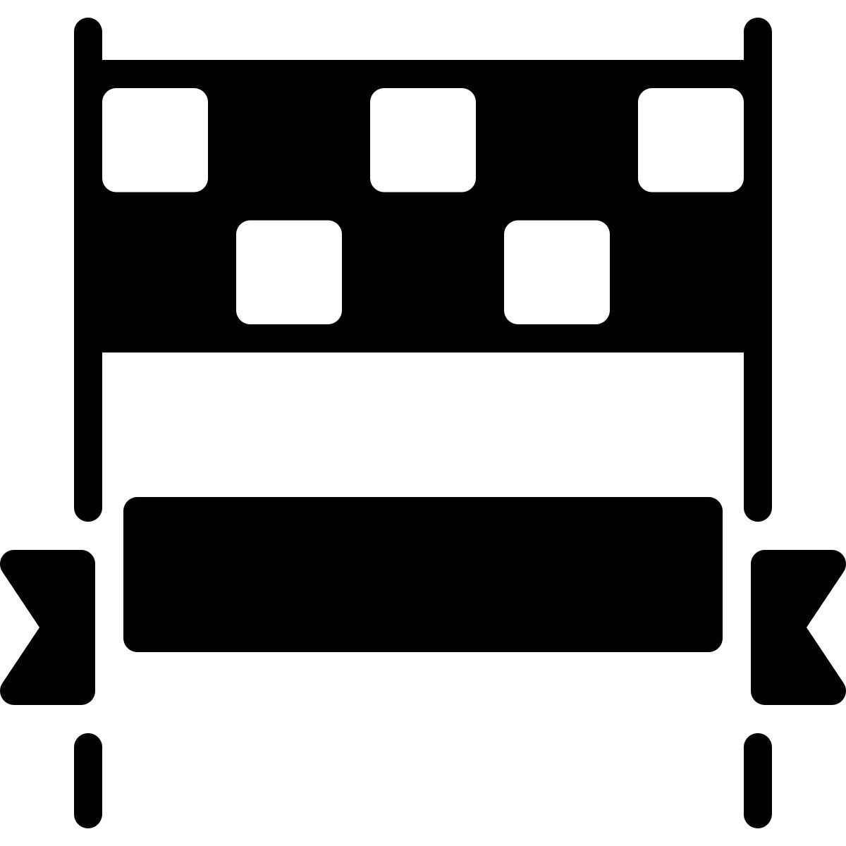 línea de meta icon