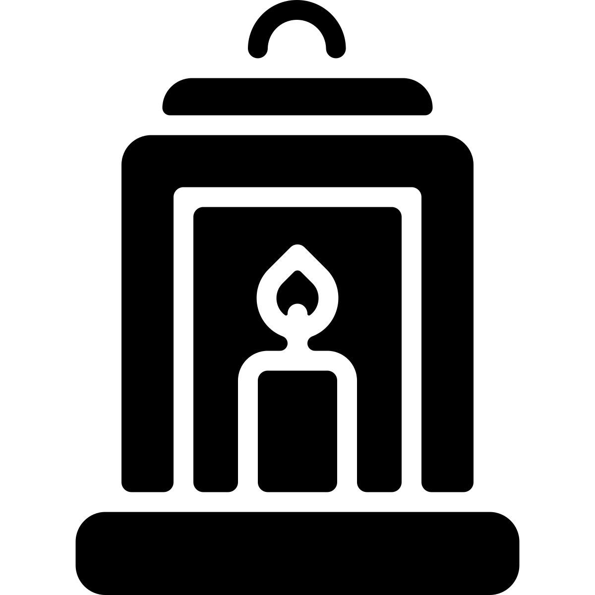 lampada di fuoco icon