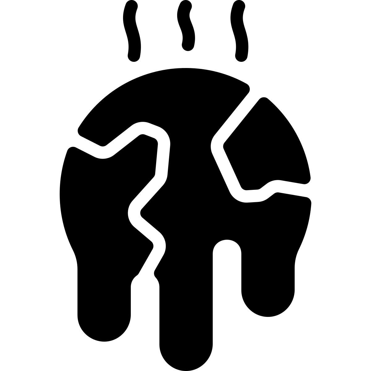 réchauffement climatique icon