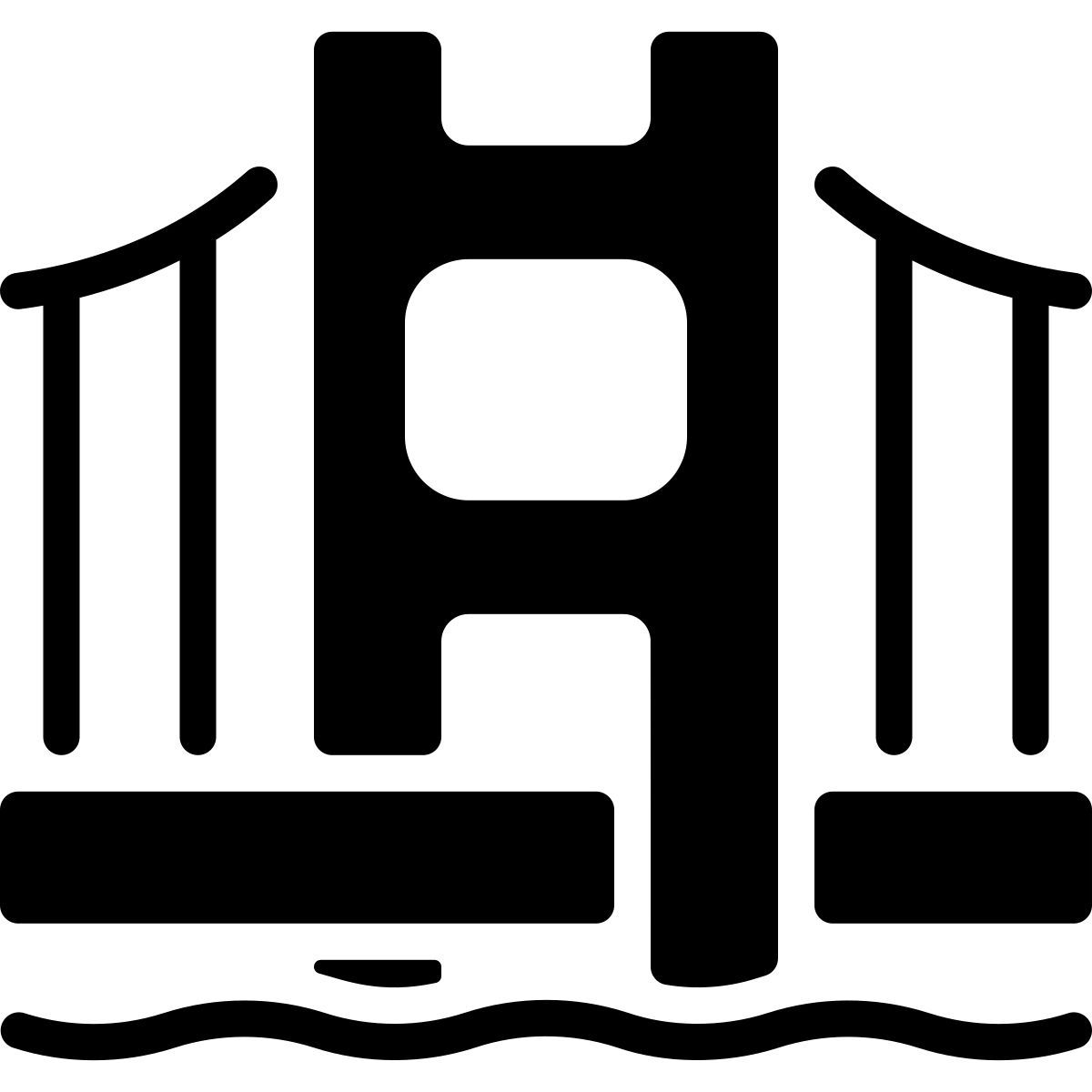 golden gate bridge icon