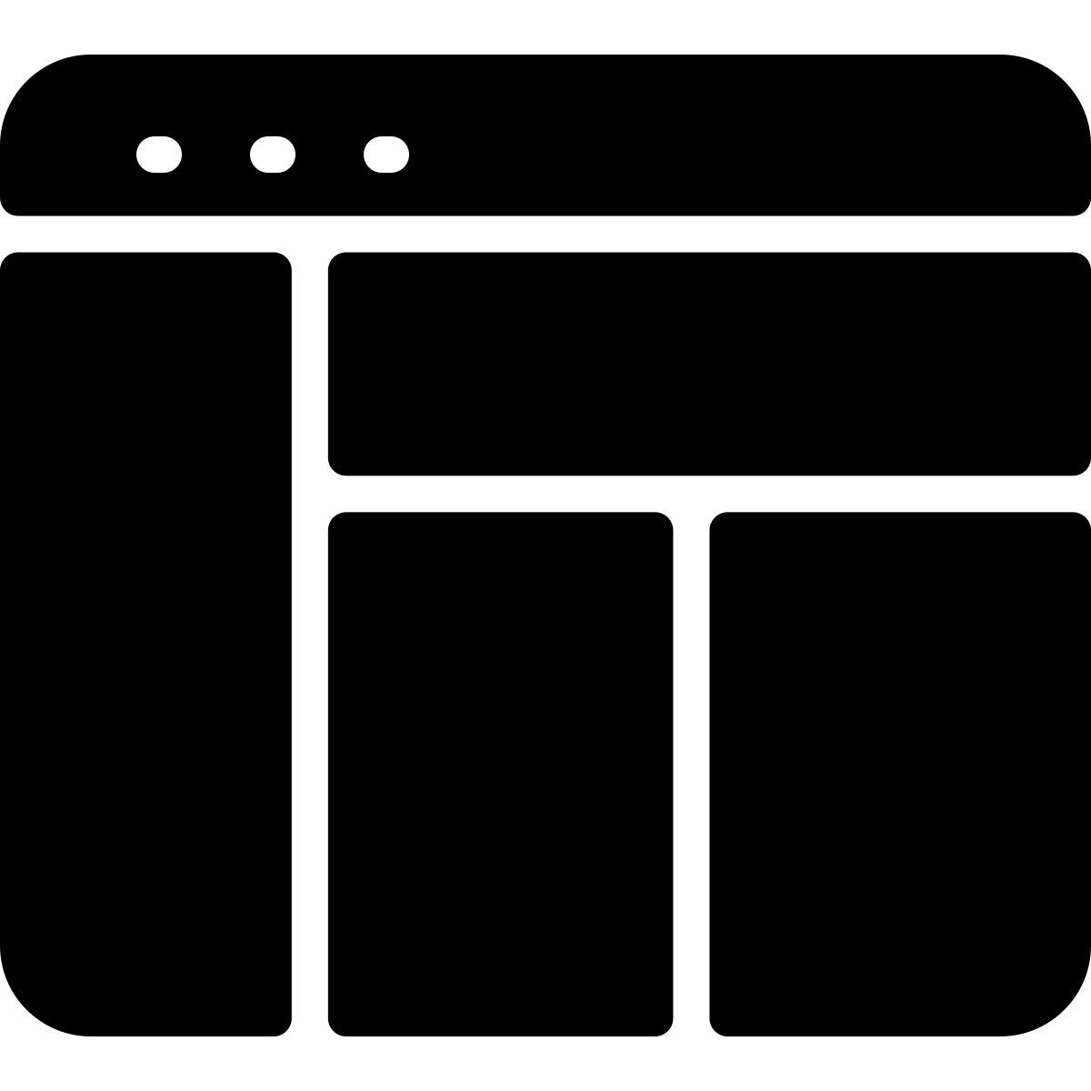 layout icon
