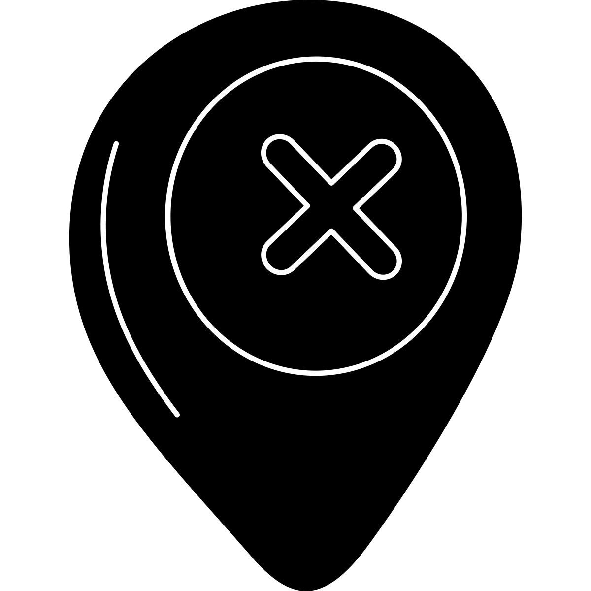 wrong location icon