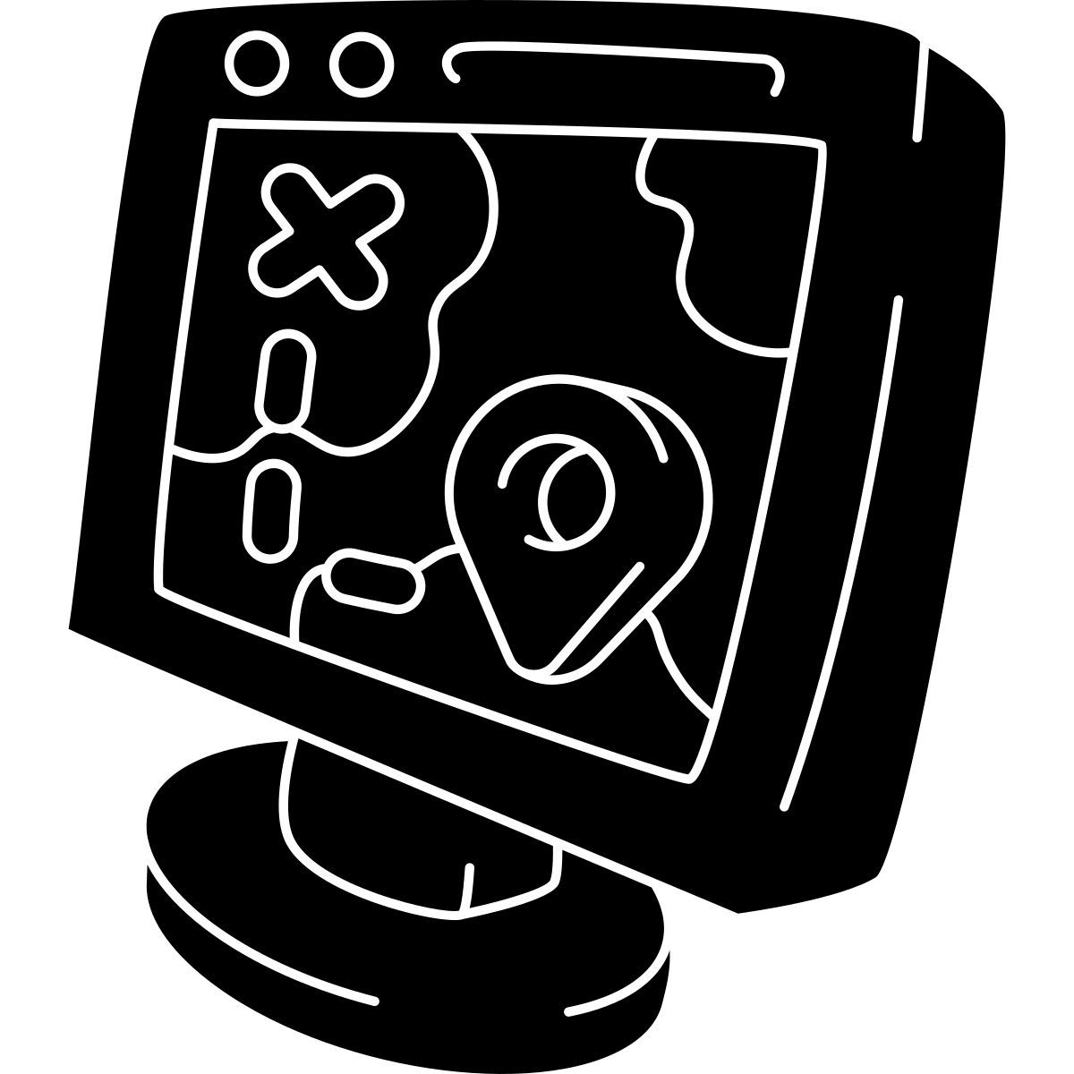 online map icon