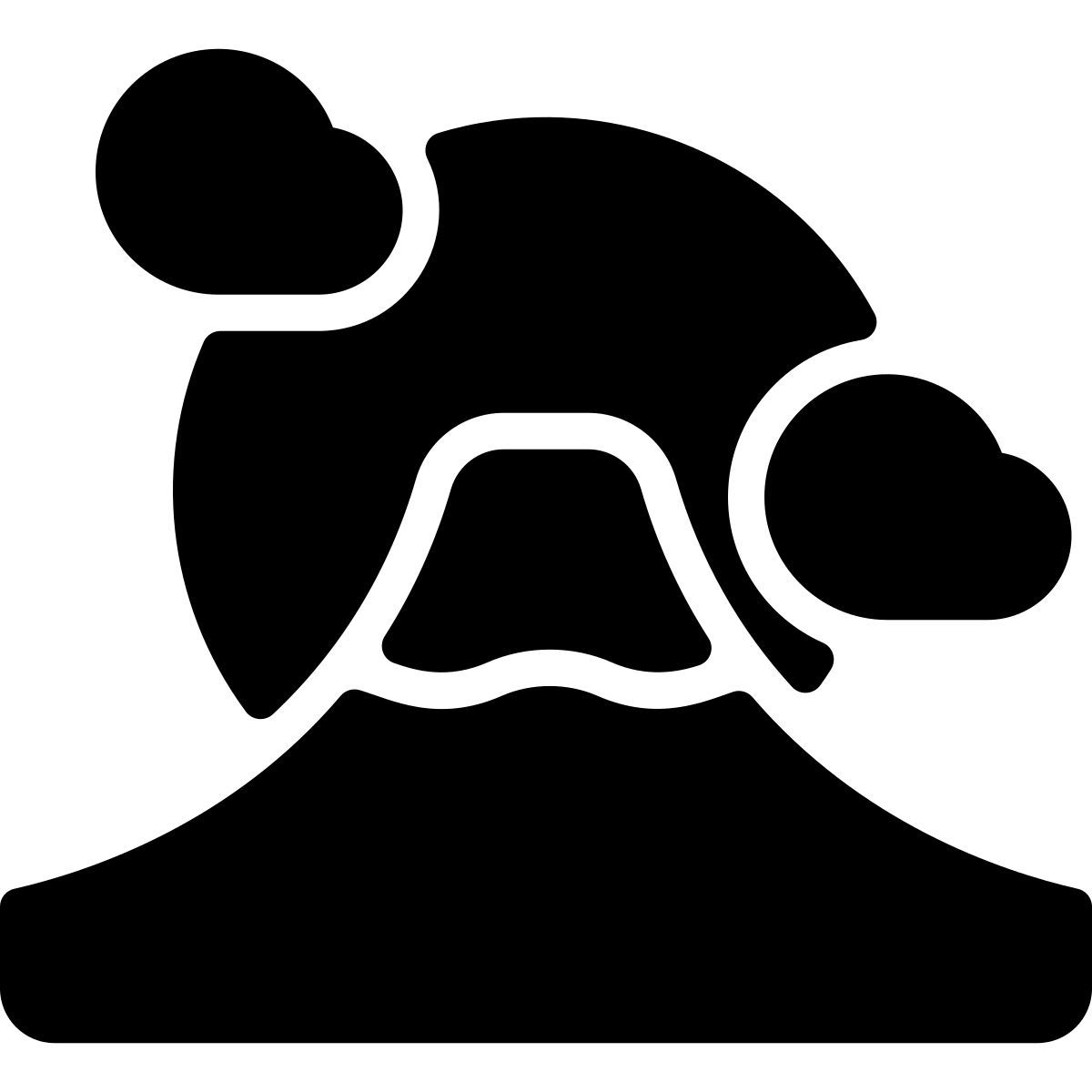 monte fuji icon