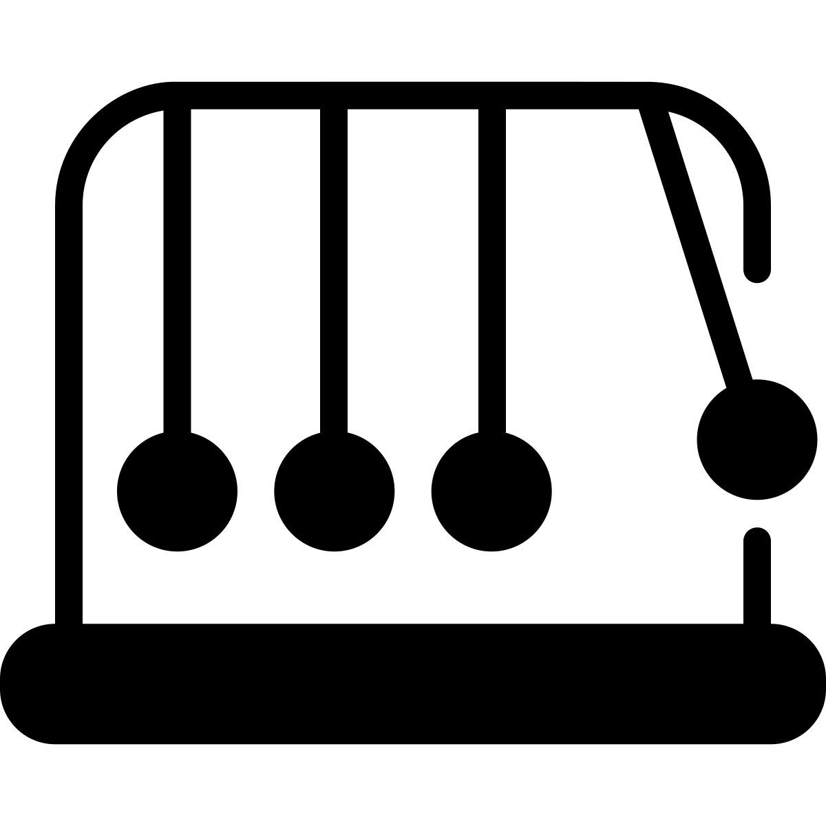 newtons cradle icon