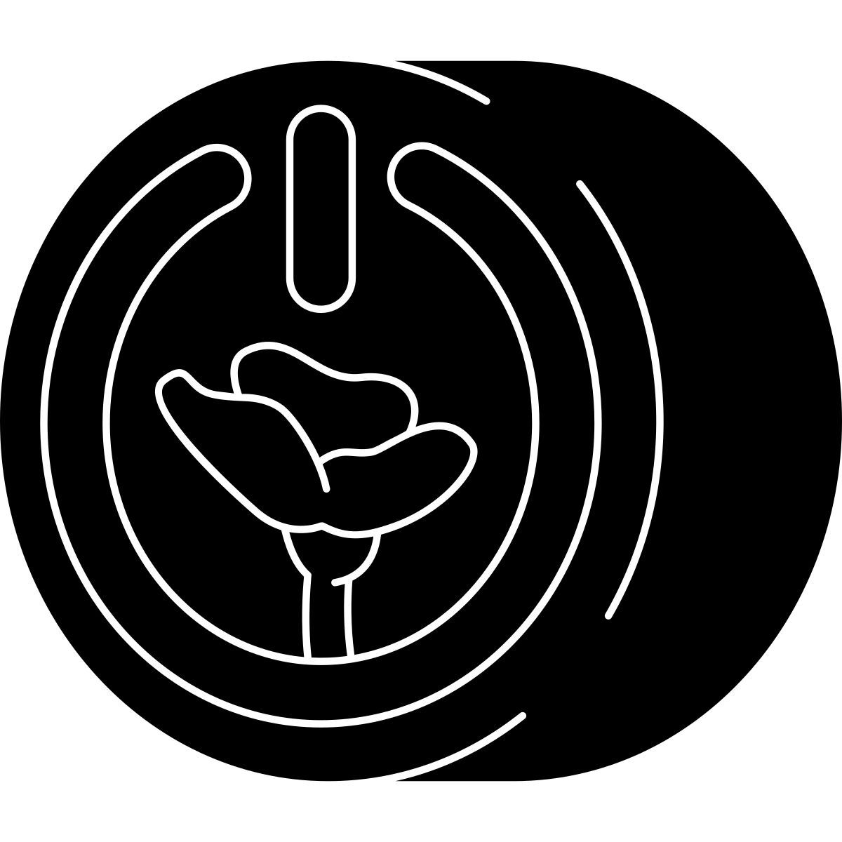 external power button earth hour vitaliy gorbachev fill vitaly gorbachev icon