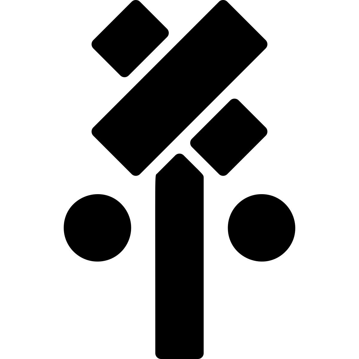 railroad crossing icon