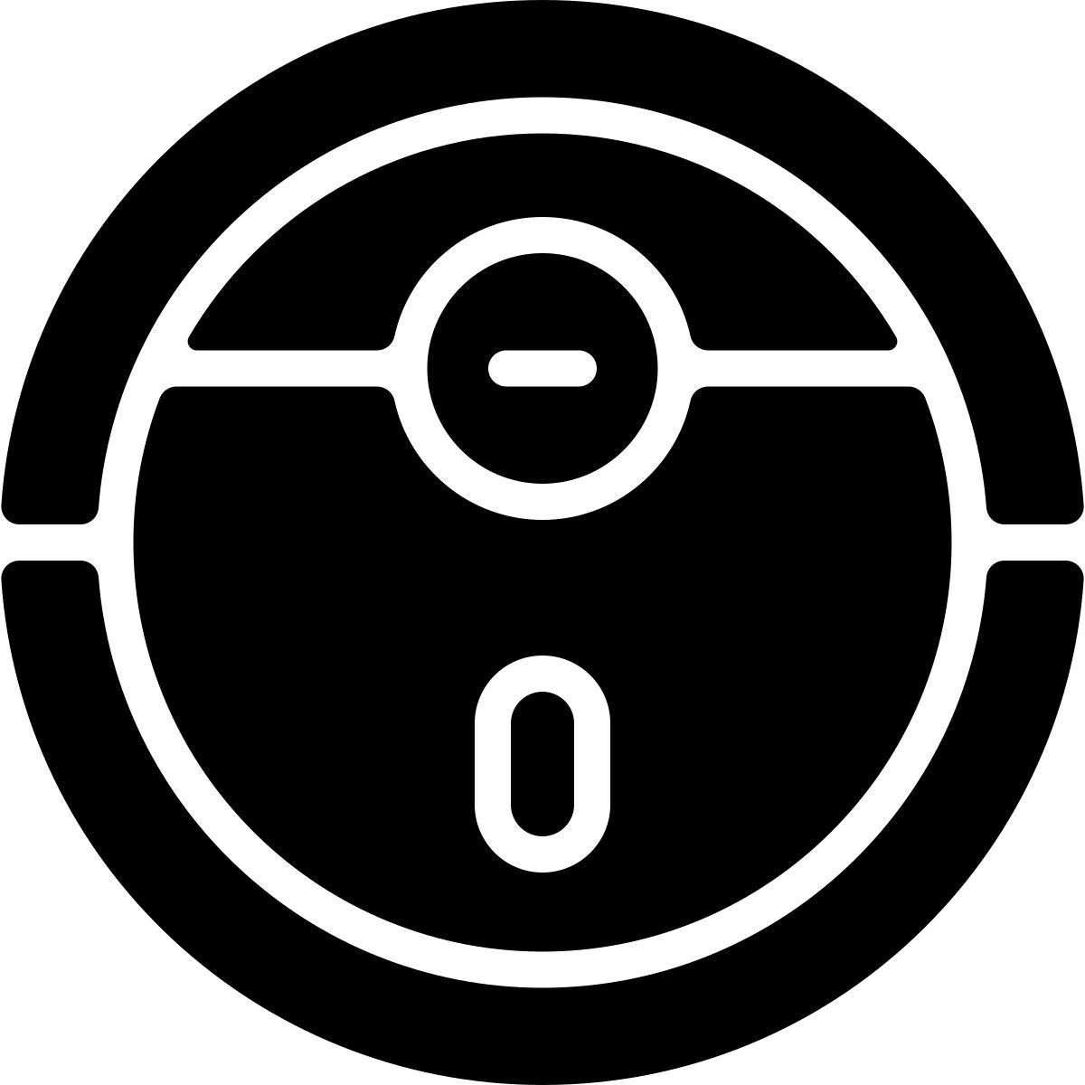 robot vacuum cleaner icon