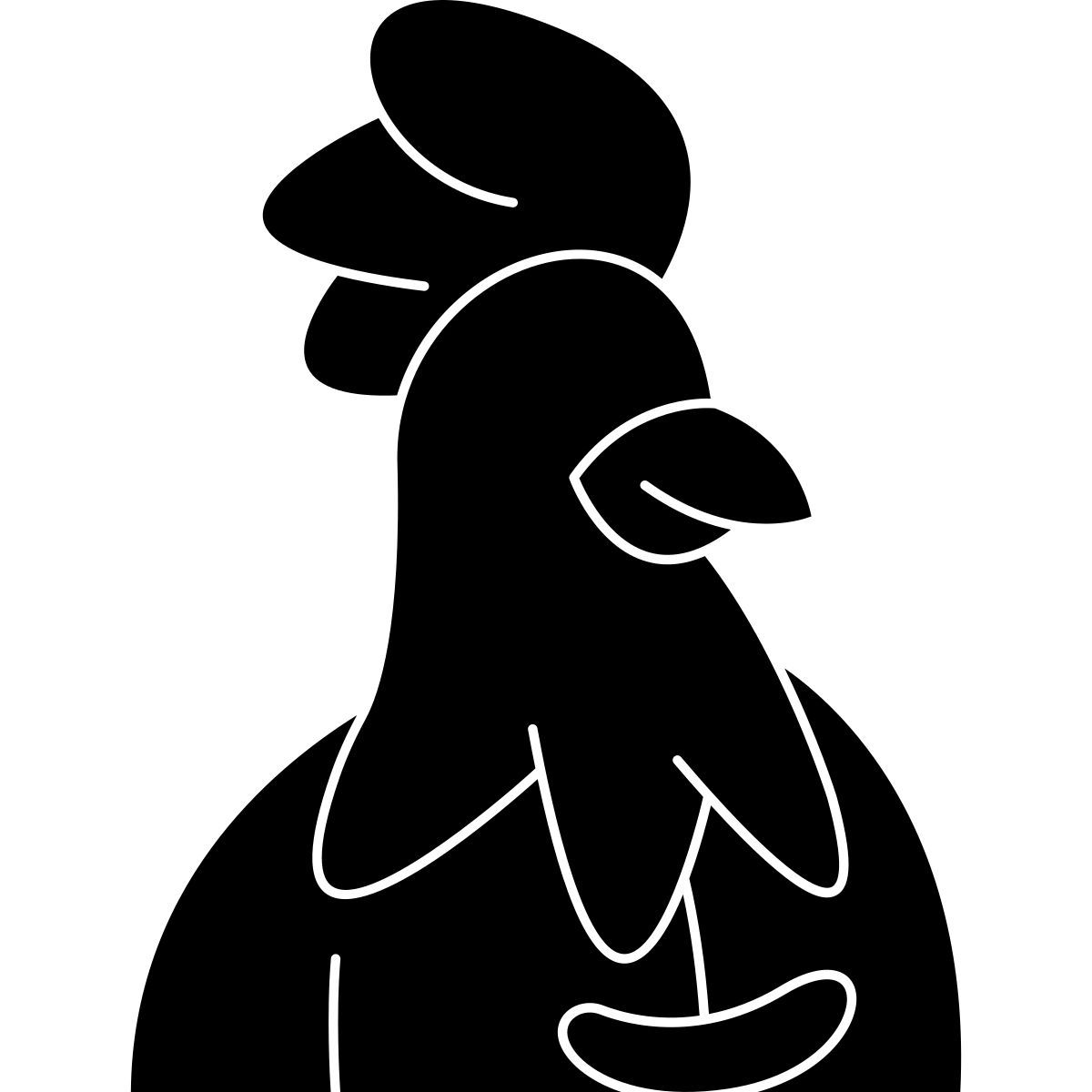 rooster icon