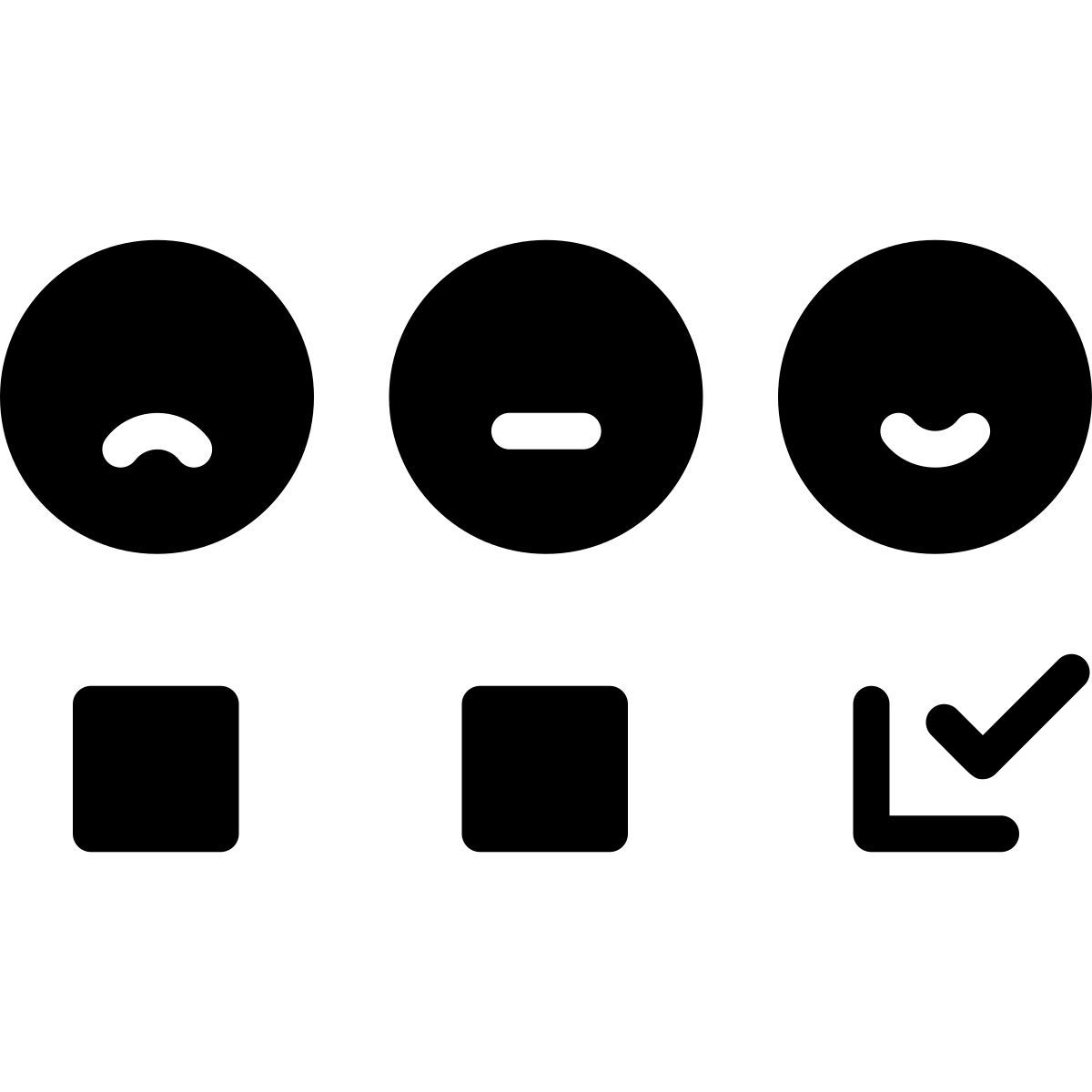escala de satisfação icon